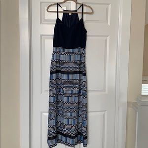 J Crew Halter Maxi Dress